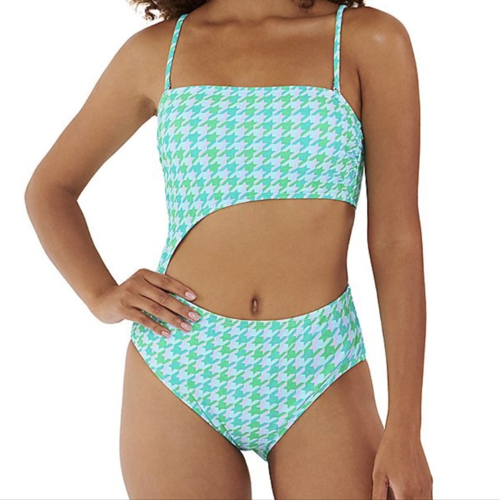 NINETY-NINE Bandeau Cut-out One Piece Swimsuit XXL (19) NWT
